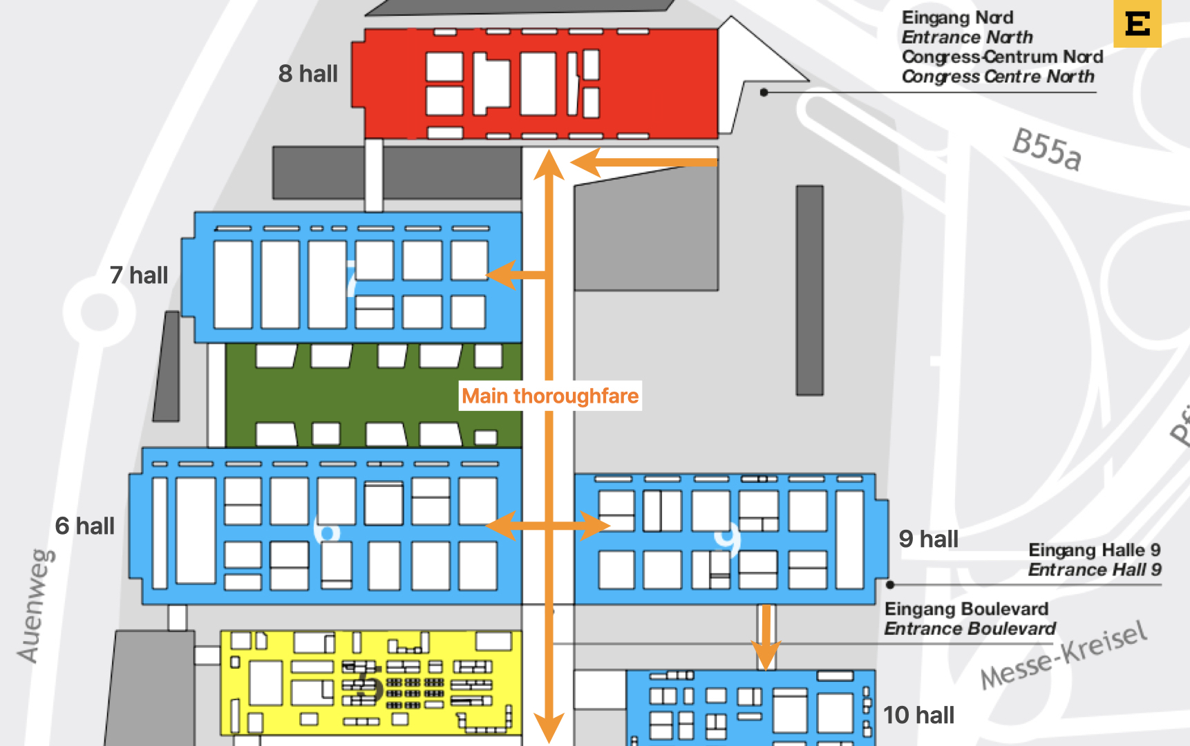 where is the best booth location at gamescom 2025 exhibition hall visitor flow